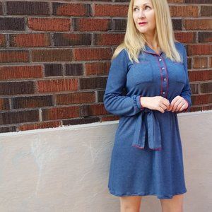 Refashioned Vintage Dress + Belt (M/L)